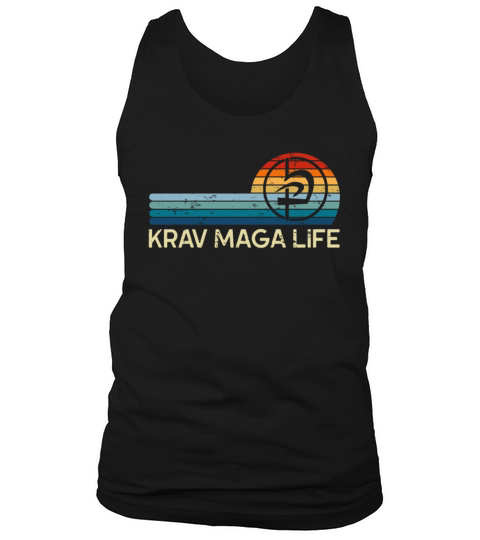 Krav Maga Life Martial Arts Men Women Vintage Tank Top Unisex