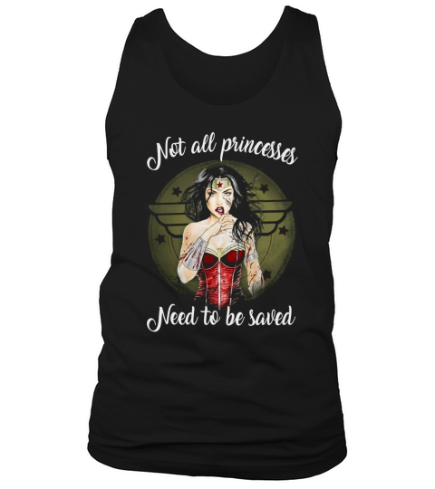 NOT ALL PRINCESSES Tank Top Unisex