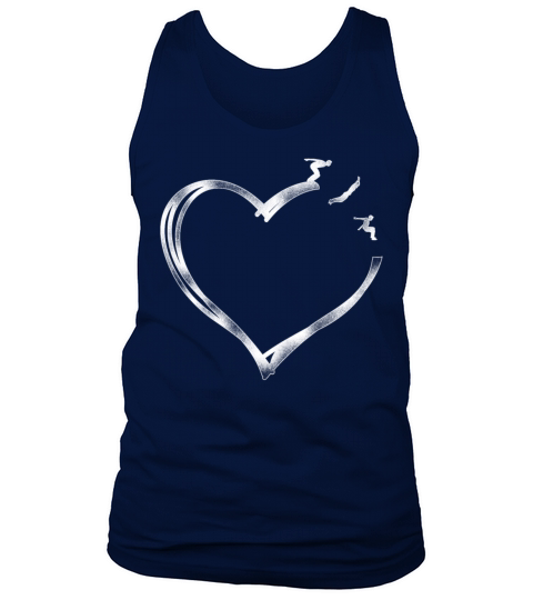Parkour Free Running Traceur Heart Tank Top Unisex