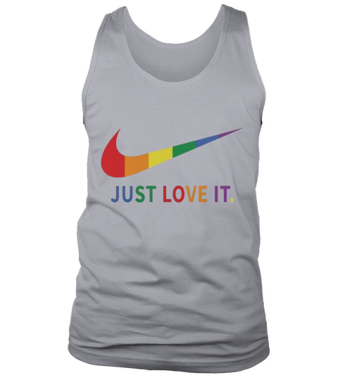 Rainbow Lesbian Gay Pride Lgbt Just Love It T Shirts Tank Top Unisex