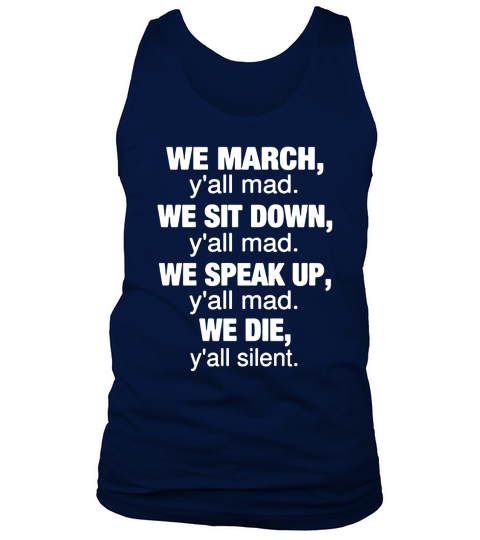 We March Yall Mad Tank Top Unisex