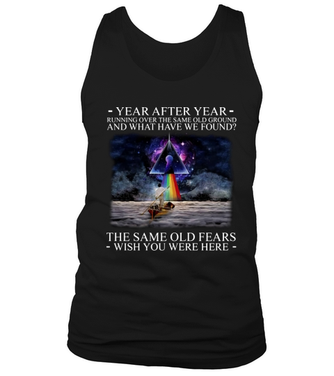 Wish You Were Here Delicate Sound Of Thunder Lyrics Pink Floyd shirt Tank Top Unisex