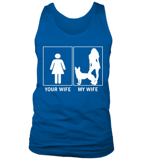 Your Wife My Wife Funny German Shepherd Dog Lovers T-Shirt 1 Tank Top Unisex