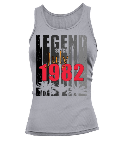 1982 Born In July Retro Gift Idea Tank top Woman
