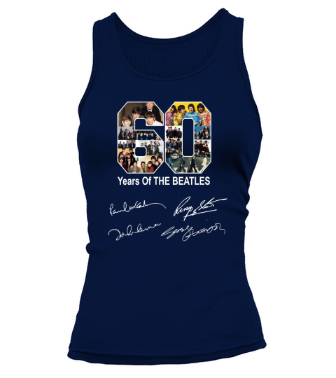 60 years of The Beatles all signature Tank top Woman