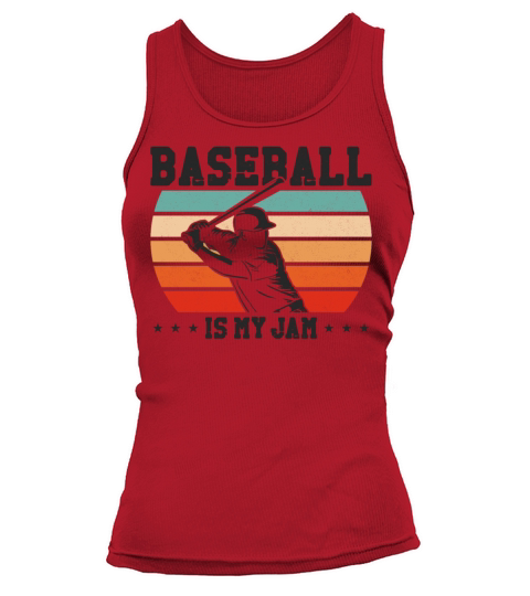 Baseball Fan Retro Vintage Batter Tank top Woman