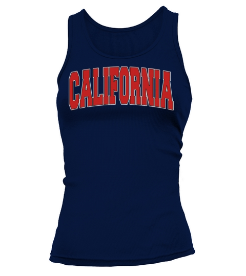 California Pa Pennsylvania Varsity Style Usa Vinta Tank top Woman