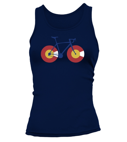 Colorado Flag Bicycle Tank top Woman