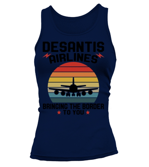 DeSantis Airlines Vintage Bringing The Border Tank top Woman