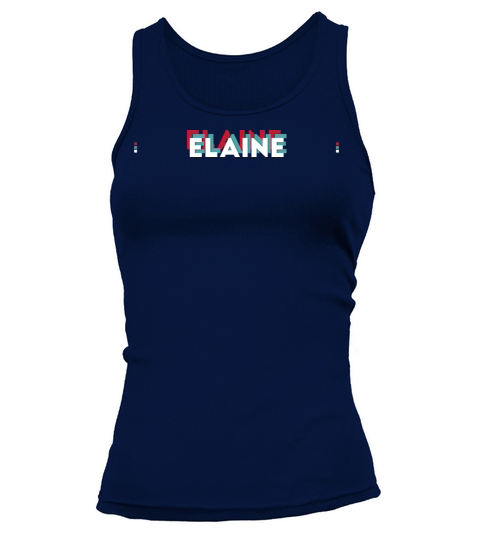 Elaine Name - Funny Name Elaine 80s theme Tank top Woman