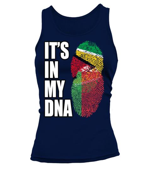 Indonesian And Belarusian Mix Heritage DNA Flag Tank top Woman