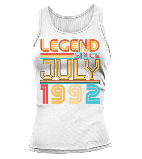 July 1992 30th Birthday Tank top Woman