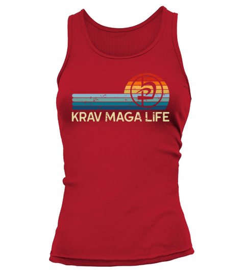 Krav Maga Life Martial Arts Men Women Vintage Tank top Woman