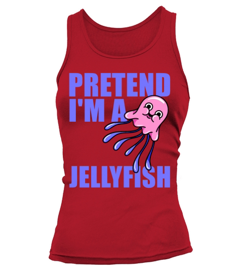 Pretend Im A Jellyfish Funny Halloween Costume Tank top Woman