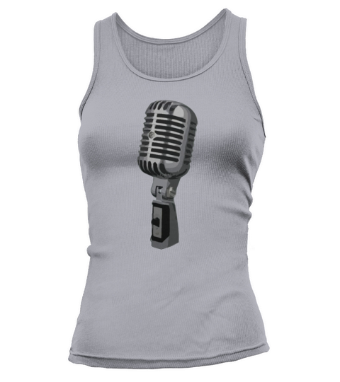 Shure 55 Classic Vintage Microphone Tank top Woman