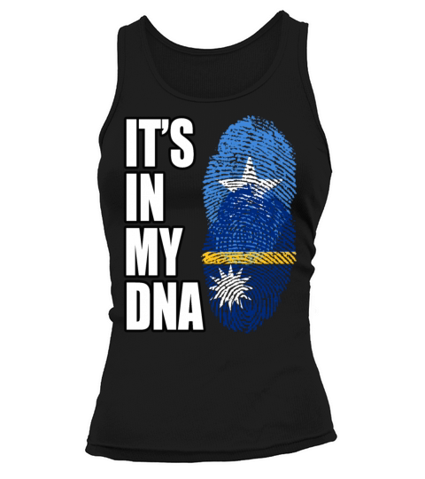 Somali And Nauruan Vintage Heritage DNA Flag Tank top Woman