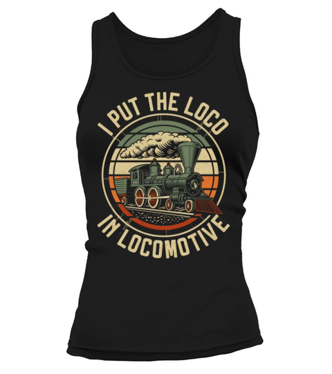Steam Train Driver Trainspotting Tank top Woman