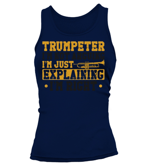 Trumpet Player Vintage Trumpeter Tank top Woman
