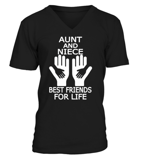 AUNT AND NIECE V-Neck T-shirt