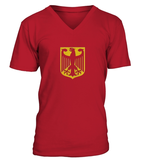 German Eagle Bundesadler Coat Of Arms T Shirt LIMTED EDITION V-Neck T-shirt