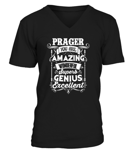 Great To Be PRAGER Tshirt V-Neck T-shirt