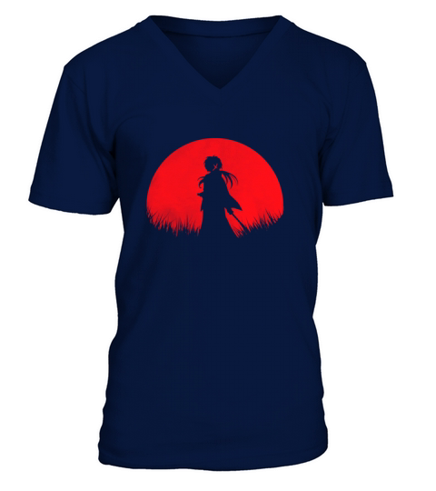 KENSHIN Manga Naruto V-Neck T-shirt