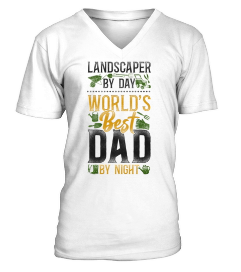 Landscaper Landscaping Landscape V-Neck T-shirt