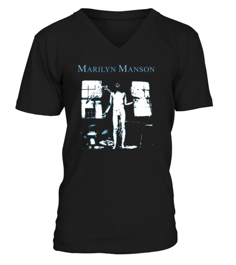 Marilyn Manson V-Neck T-shirt