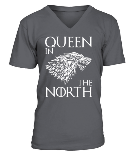 QUEEN IN THE NORTH V-Neck T-shirt