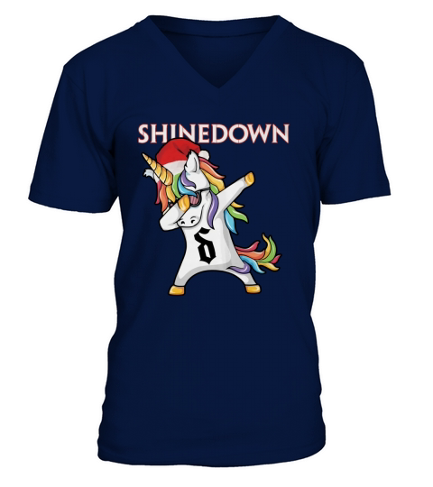 Unicorn shinedown V-Neck T-shirt