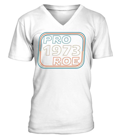 Vintage Pro Roe 1973 V-Neck T-shirt