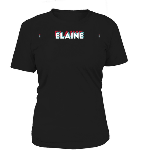 Elaine Name - Funny Name Elaine 80s theme Women's T-Shirt