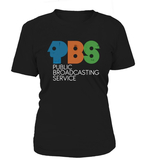 PBS Vintage Logo Distressed Women's T-Shirt
