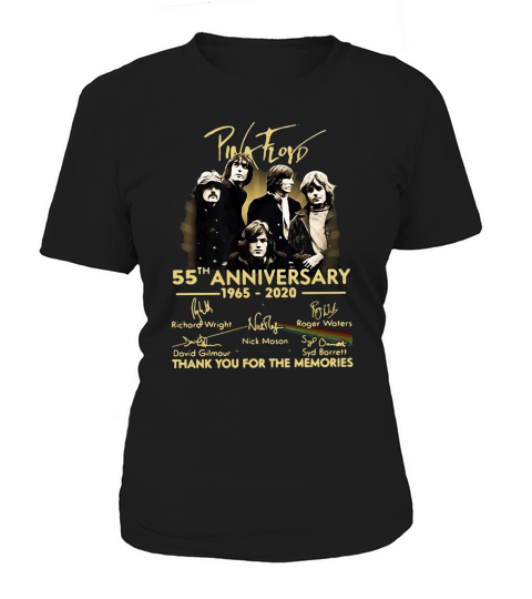 Pink Floyd 55th anniversary 1965 2020 signatures shirt Women's T-Shirt