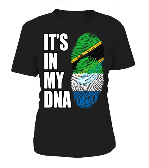 Tanzanian And Sierra Leonean Vintage Heritage DNA Women's T-Shirt