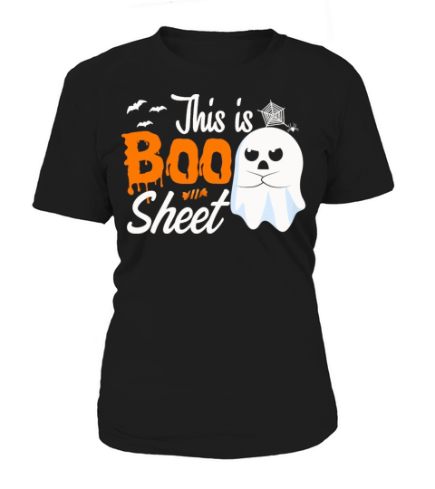 This Is Boo Sheet Ghost Funny Halloween Gift Women Women's T-Shirt