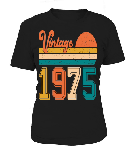 Vintage 1975 birthday gift Women's T-Shirt