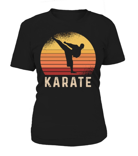 Vintage Retro Karate Women's T-Shirt