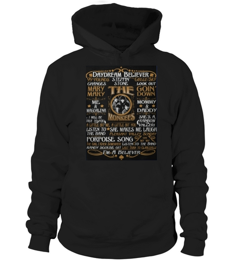 Limited Editon! Must have shirt for The Monkees Fans Hoodie Unisex