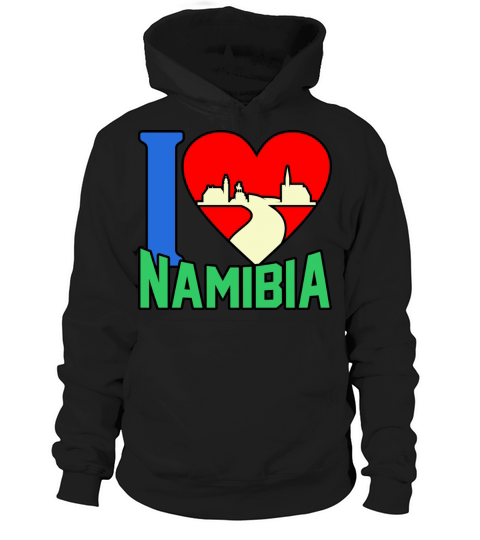 Namibia Flag Vintage Distressed Namibia Hoodie Unisex