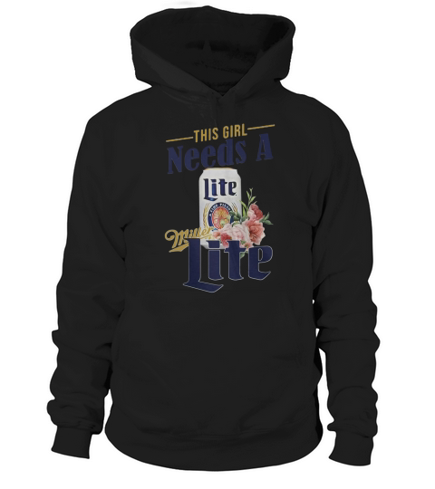 This girl needs a Miller Lite - Baby Onesie Hoodie Unisex