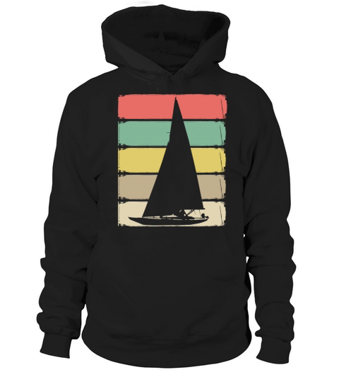 Vintage Sailboat Boat Ship Sailor Yacht Sailing Hoodie Unisex