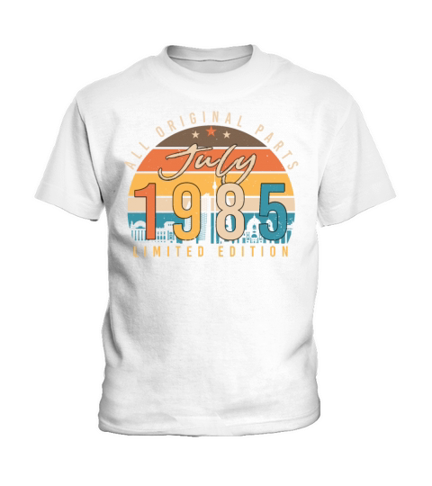 1985 July Limited Edition Kids T-Shirt