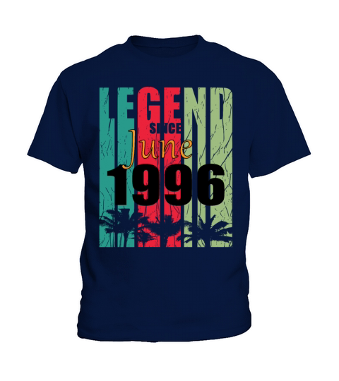 1996 vintage born in June gift Kids T-Shirt
