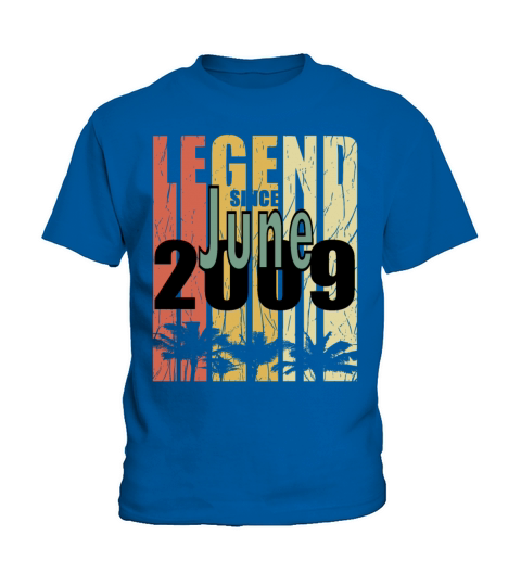 2009 vintage born in June gift Kids T-Shirt