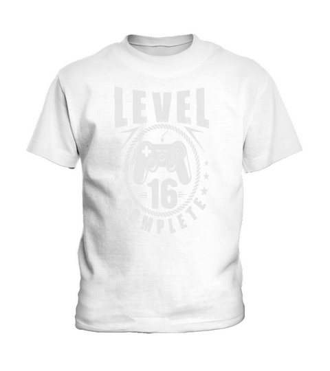 40 familyLevel 16 Complete Youth Boys Gamer Birthday Boys T-Shirt Kids T-Shirt