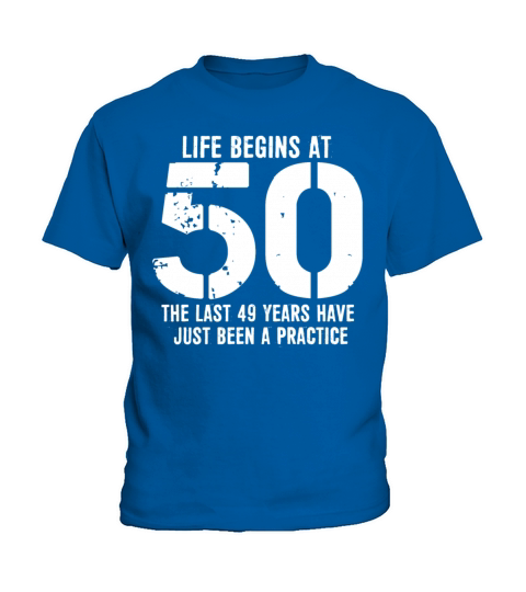 50th Birthday 50 Fifty Fiftieth Age Anniversary Kids T-Shirt