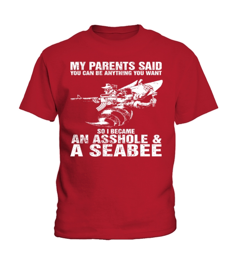 An Asshole &amp;amp; Seabee Tshirt LIMTED EDITION Kids T-Shirt