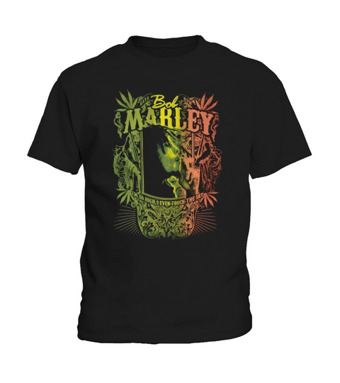 BOB MARLEY KAYA NOW BLACK T SHIRT Kids T-Shirt