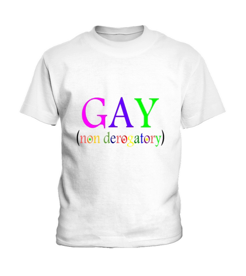 Funny Gay non-derogatory Cool Gay Kids T-Shirt